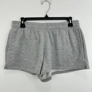 Suzette Collection Women's Shorts Lounge Athletic Comfy‎ Gray Medium